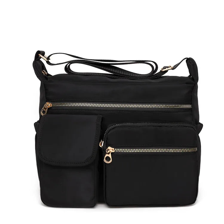 Women's Shoulder bag High Female CrossBody Bag Travel Handbag Nylon Multi-pocket