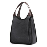 Women's Canvas Shoulder Bag Top-Handle Purse Leisure Handbag Tote