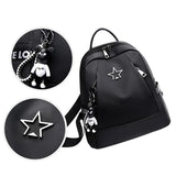 Small Backpack Travel Shoulder Bag Anti-thief Pendant