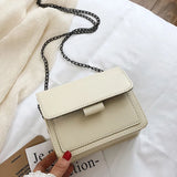 Women's Small Crossbody Bag PU Leather Square Bag Shoulder Bag Women Handbag Pur