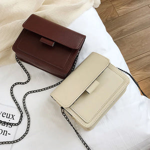 Women's Small Crossbody Bag PU Leather Square Bag Shoulder Bag Women Handbag Pur