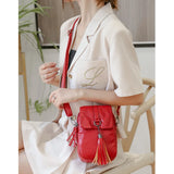 Women's Small Shoulder Messenger Bag PU Leather Wallet Lady Crossbody Phone Bag