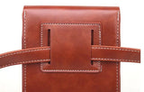 Women's Small Waist Bag Fanny Pack High PU Leather Belt Cell Phone Case