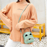 Women's Solid Leather Backpack Shoulder Bag