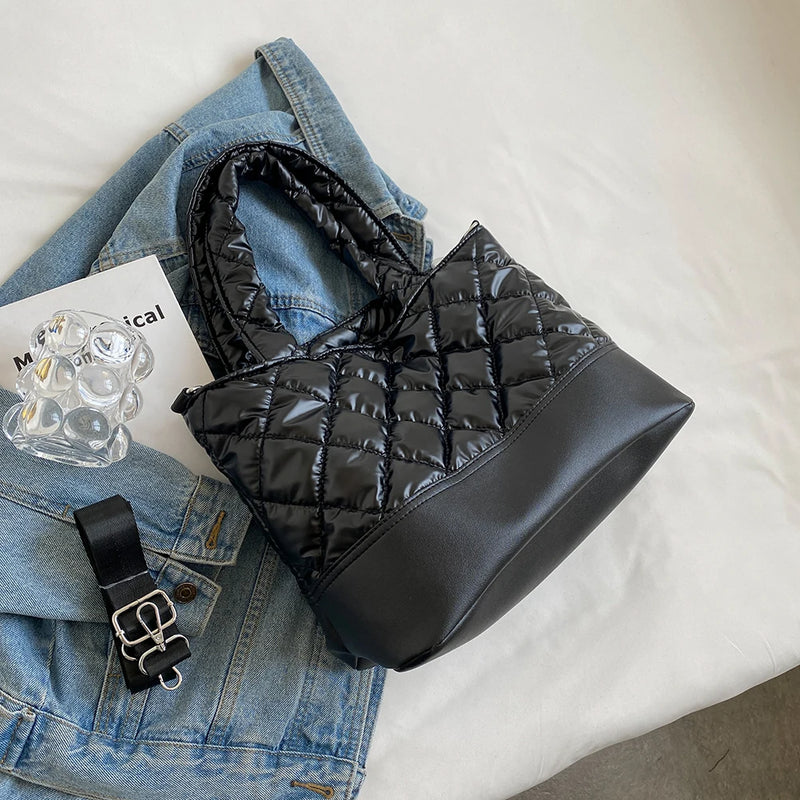 Autumn Winter Women's Purse Large Capacity Tote Bag Messenger Bag