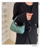 Square Shoulder Bag Small Capacity Solid Clutch Purse Handbag