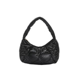 Square Shoulder Bag Small Capacity Solid Clutch Purse Handbag