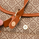 Women's Vintage Graphics Backpack PU Leather Schoolbag