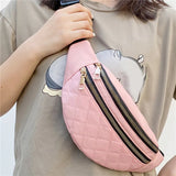 Women's Waterproof Waist Bag Chest Bag Fanny Pack