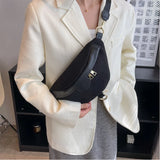 Corduroy Waist Bag Small Belt Bags Shoulder Crossbody Chest Bag