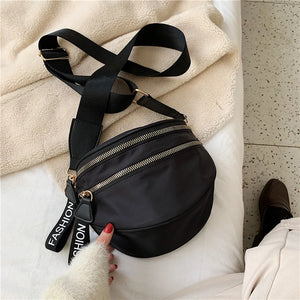 Women's Waterproof Nylon Fanny Pack Waist Bag