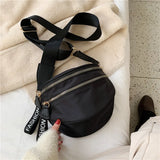 Women's Waterproof Nylon Fanny Pack Waist Bag