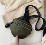 Women's Waterproof Nylon Fanny Pack Waist Bag