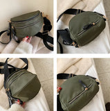 Women's Waterproof Nylon Fanny Pack Waist Bag