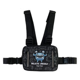Graffiti Tactical Chest Pack Waist Bag Multi-function Sports Chest Rig Bags