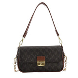Letter Printing PU Shoulder Bag for Women