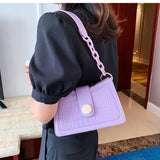 Women's Stone Pattern Shoulder Bag Armpit Clutch Bag