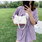 Women's Stone Pattern Shoulder Bag Armpit Clutch Bag