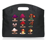 Womens Mushroom Pattern Business Briefcase Bag