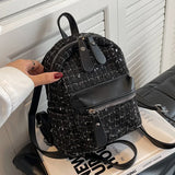Sequins Women Backpack Small Shoulder Bag Girl Schoolbag Ladies Backpacks