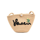 Printed Letter Bucket Bag Shoulder Bag