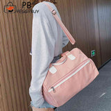 Yoga Fitness Waterproof Messenger Bag Large Capacity Tote Handbag