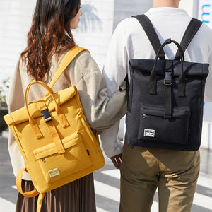 Youth Canvas Backpack Tablet Bag Student Bag