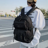 Youth Style Shoulder Bag Laptop Backpack for Teens