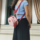 Cherry One Shoulder Crossbody Bag Small Backpack Ladies Handbags