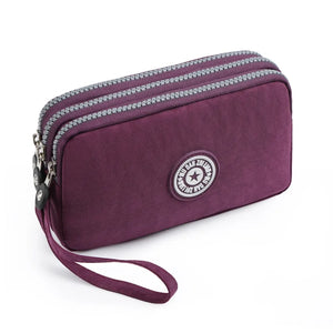Waterproof Zipper Wallet Clutch for Women