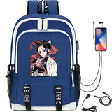 Ghost Slayer USB Charging Backpack Student School Bag