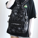 Female Campus Schoolbag - College Students Backpack