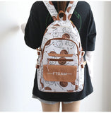 Female Campus Schoolbag - College Students Backpack