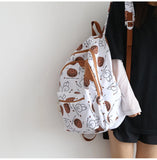 Female Campus Schoolbag - College Students Backpack