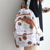 Female Campus Schoolbag - College Students Backpack