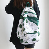 Female Campus Schoolbag - College Students Backpack