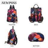 Women Shoulder Bag Large Capacity Backpack for Teenage Girls