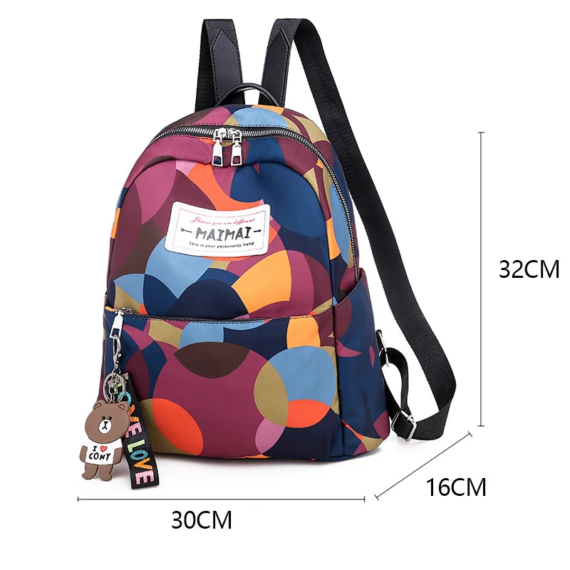 Women Shoulder Bag Large Capacity Backpack for Teenage Girls