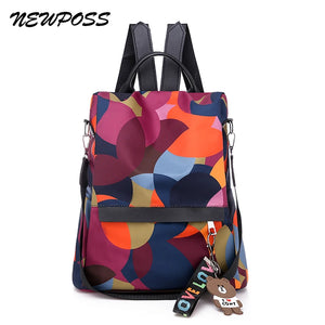 Women Shoulder Bag Large Capacity Backpack for Teenage Girls