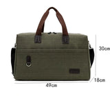 Canvas Weekend Bag Duffel Travel Luggage Sports Handbag