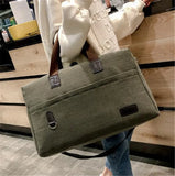Canvas Weekend Bag Duffel Travel Luggage Sports Handbag