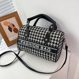 Women's Casual PU Leather Shoulder Bag Square Handbag