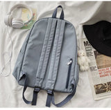 Candy Stitching Women Backpack School Bags for Teenage Girls