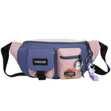 Women's Chest Bag Student Messenger Bag Sports Waist Bag
