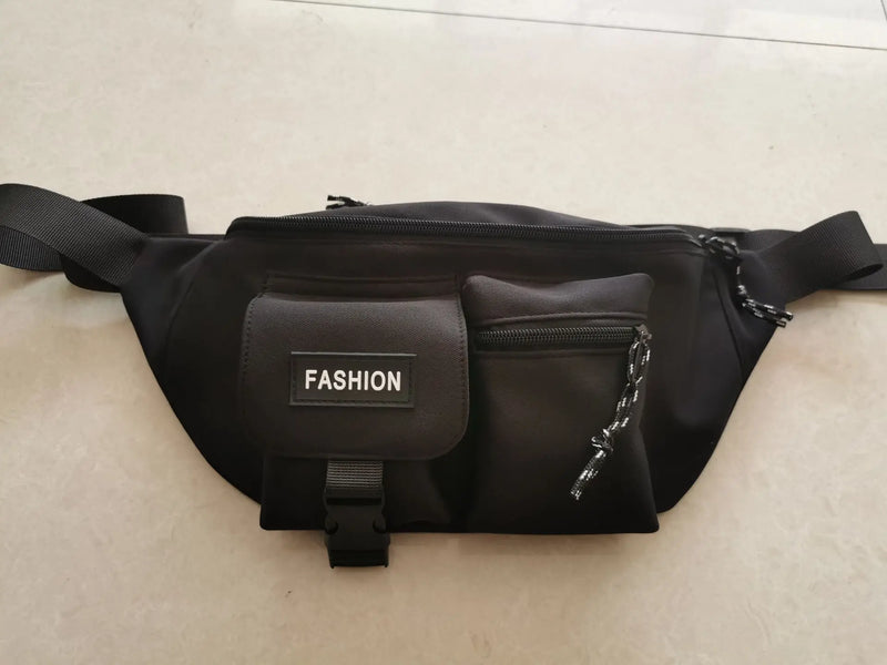 Women's Chest Bag Student Messenger Bag Sports Waist Bag