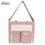 Versatile Small Fresh Messenger Bag for College Students