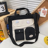 Versatile Small Fresh Messenger Bag for College Students
