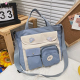 Versatile Small Fresh Messenger Bag for College Students