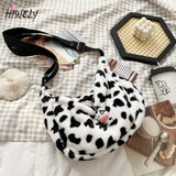 Hong Kong Plush Tote Bag Cow Bag