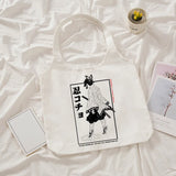 Demon Slayer Kimetsu No Yaiba Tote Bag Canvas Shoulder Bag